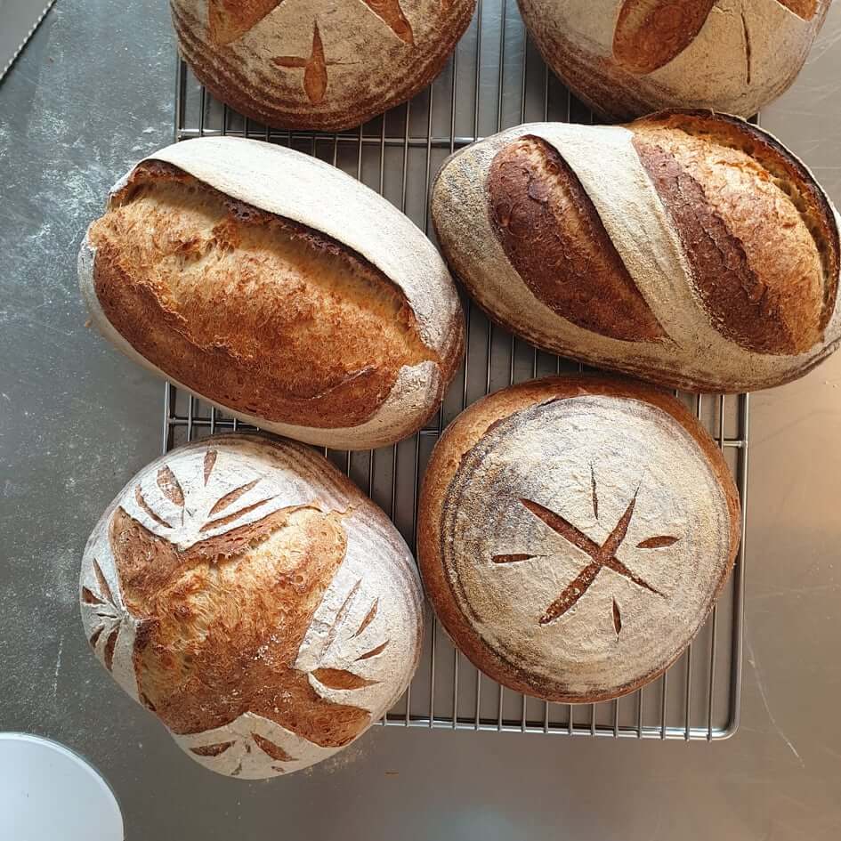 Pane di semola con lievito madre