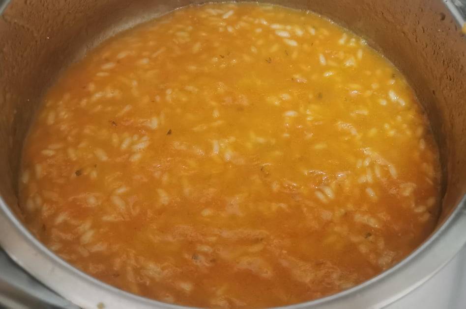 Risotto con la zucca 