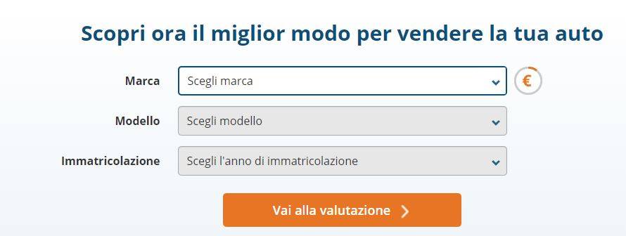 Come ottenere una valutazione immediata della nostra auto