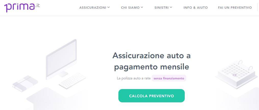 Preventivo assicurazione auto a rate mensili