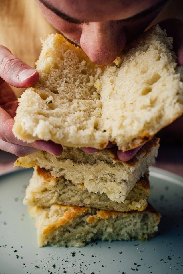 Focaccia veloce senza lievitazione