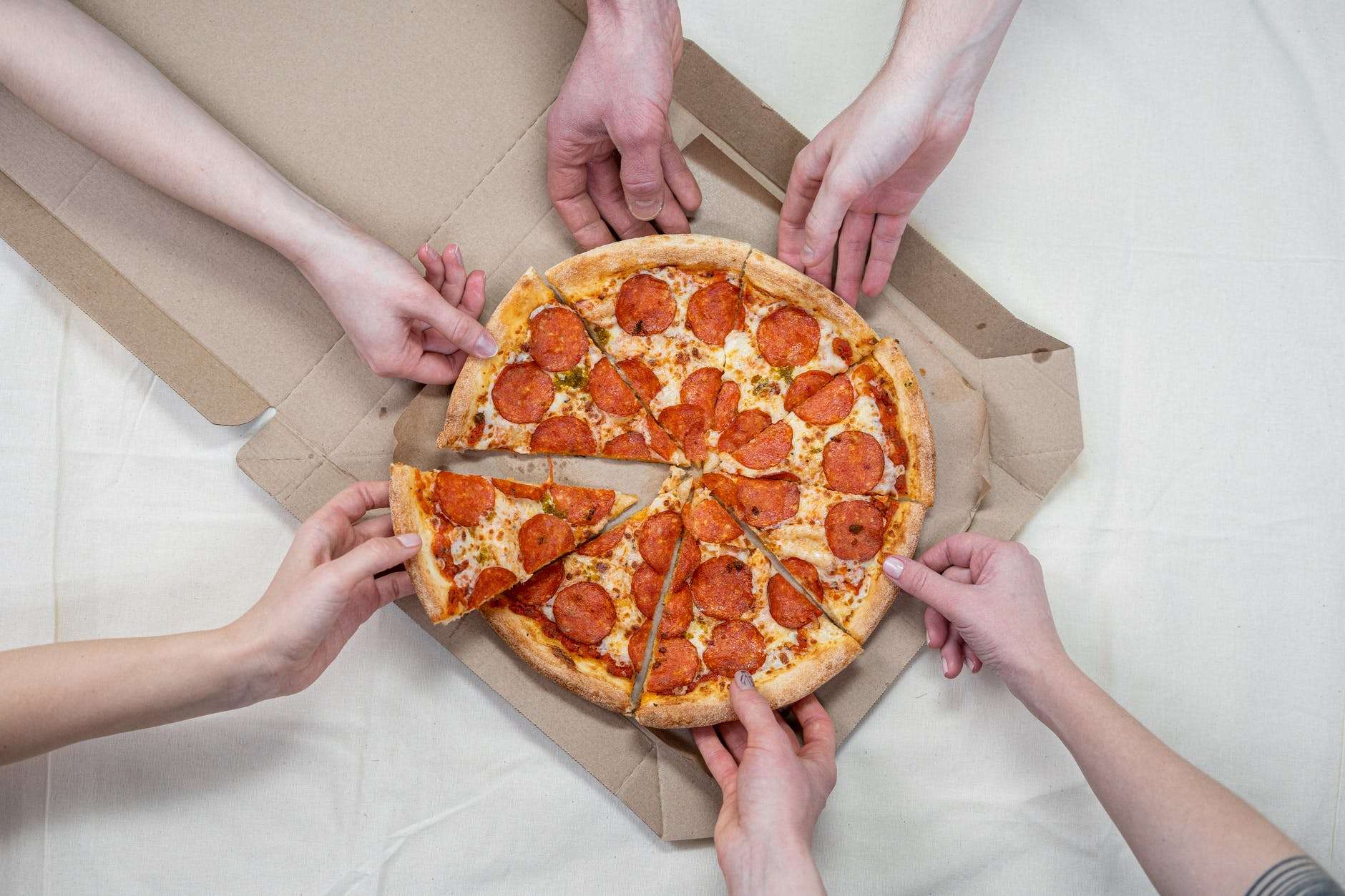 Impasto pizza per 6 persone
