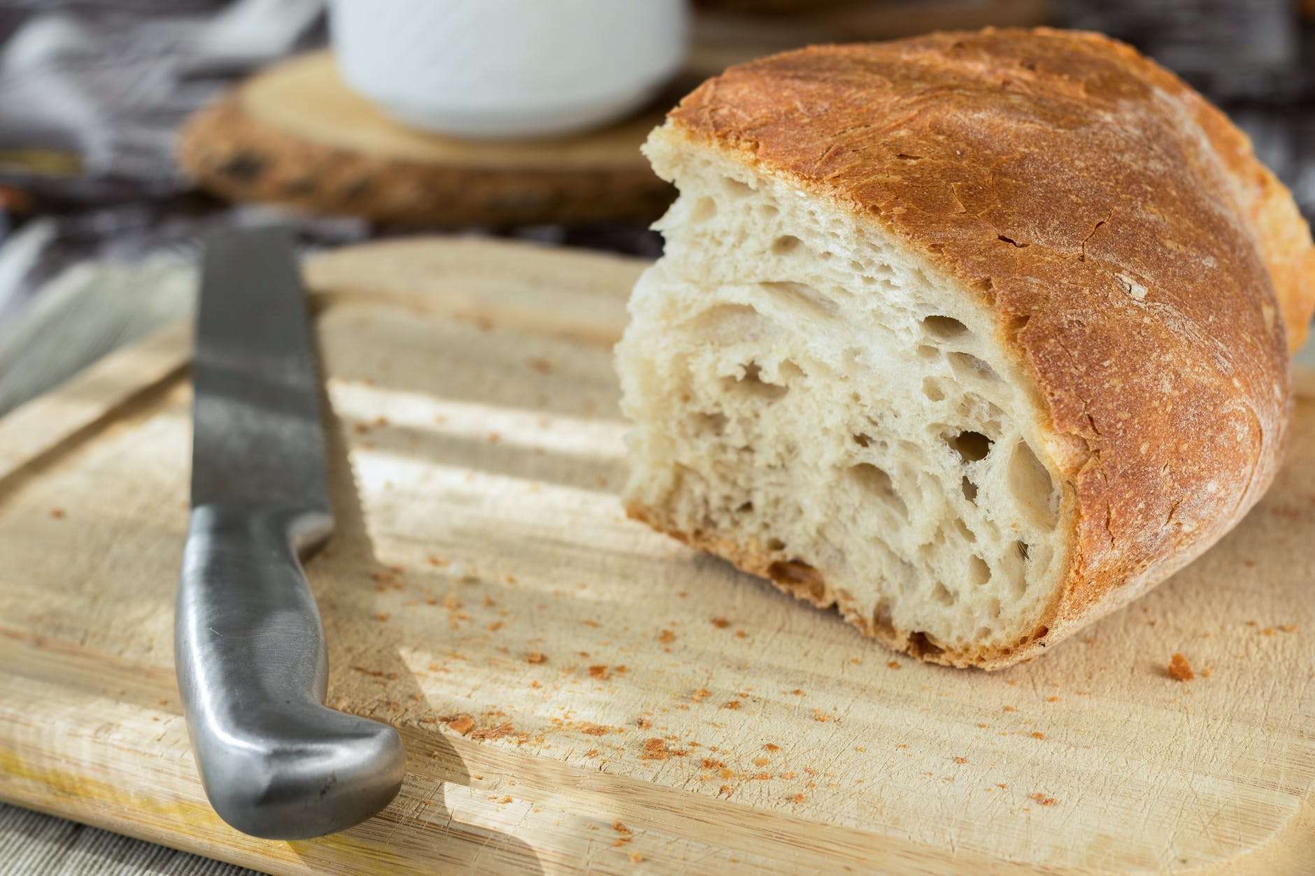 Pane di semola con lievito madre