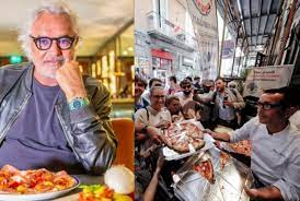 Pizza Briatore polemica o marketing?