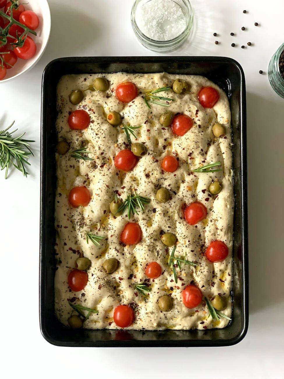 Focaccia con farina nuvola Caputo