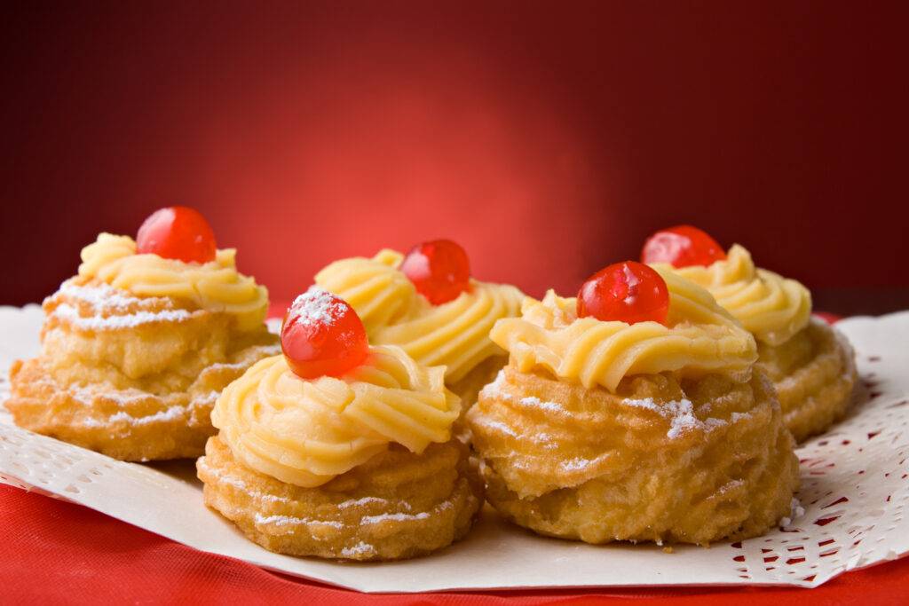 Zeppole di San Giuseppe al forno fatte in casa