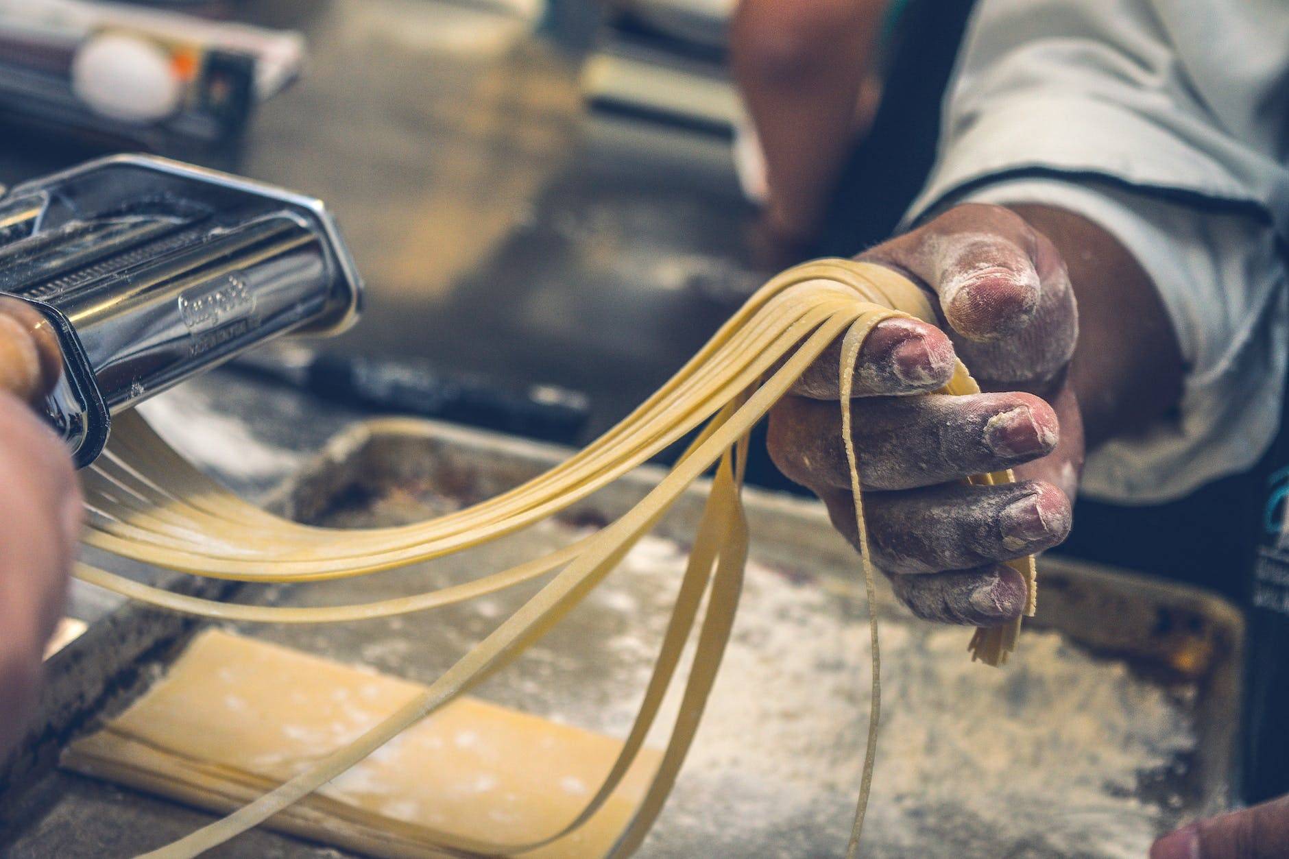 Ricetta PASTA fatta in casa ACQUA e FARINA