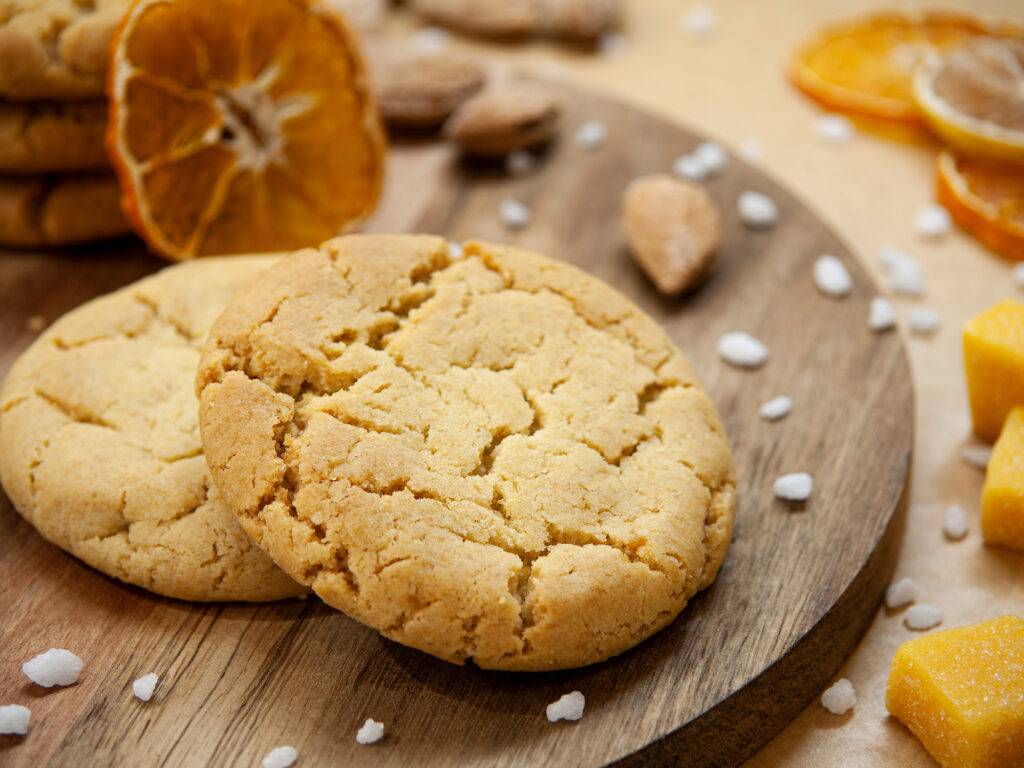 Biscotti con farina di mandorle